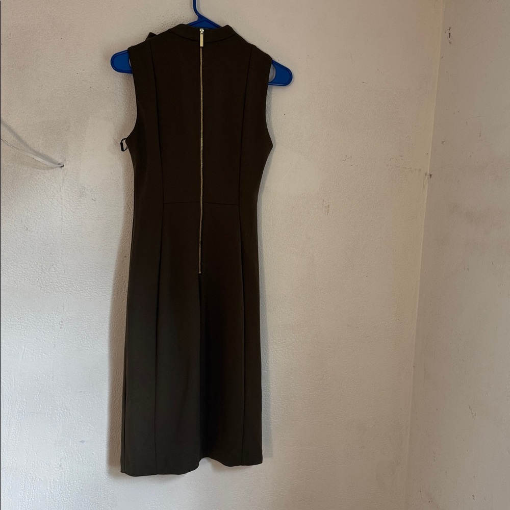 Calvin Klein green olive or dark green dress size 4 - Picture 9 of 16